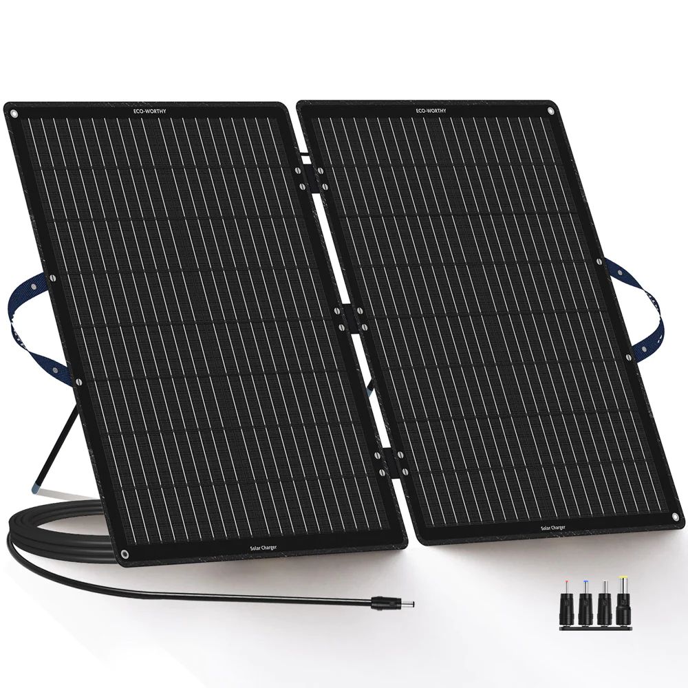 100w portable solar panels
